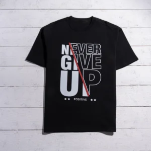 never give up